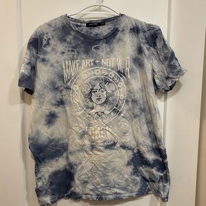 Obey Tie Dye Graphic Shirt